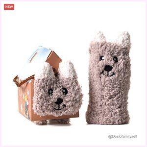 Fuzzy Animal Socks Cozy Gift Set Hypoallergenic Ultra Soft Lounge Sleep